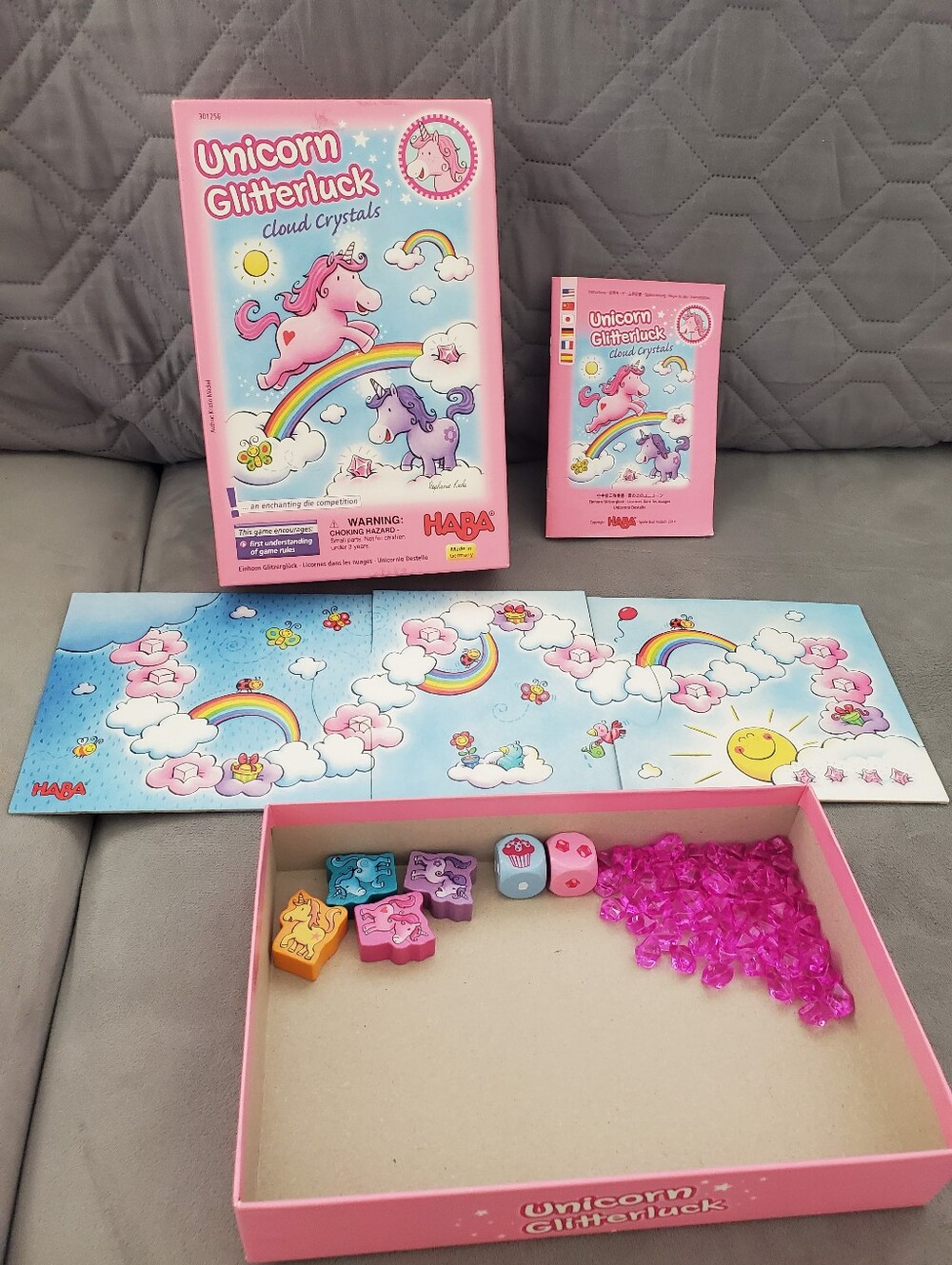 HABA Unicorn Glitterluck game